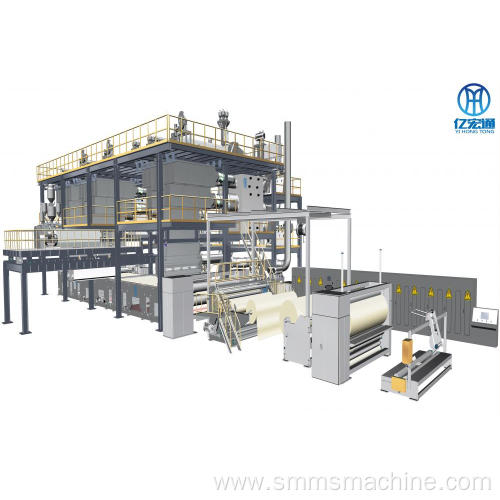 SMMS Meltblown Composite Nonwoven Fabric Making Machine